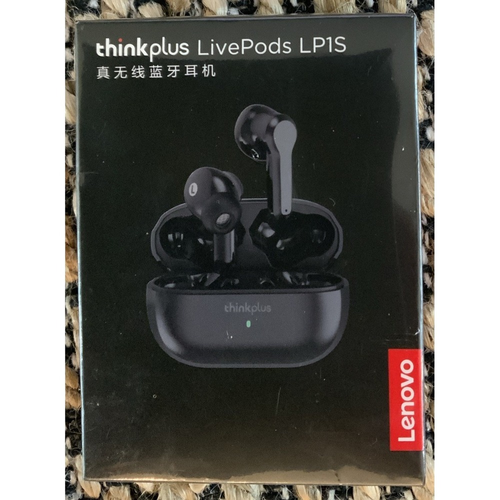 Thinkplus Livepods LP1S Lenova Earbuds With Hard case Charger Long Time Standby